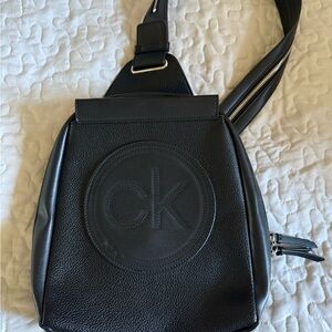 Calvin Klein Black Sling Bag